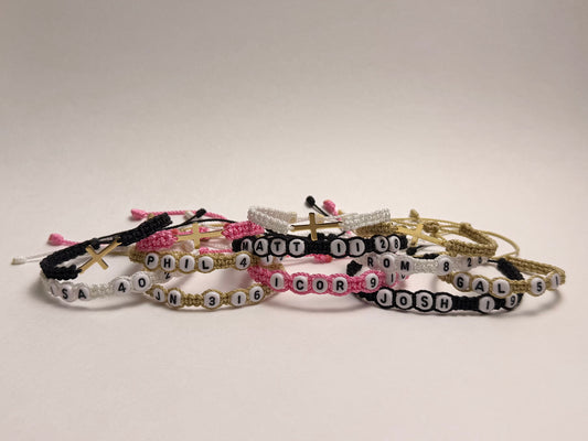 Customizable Bracelet Your Verse, Your Reminder