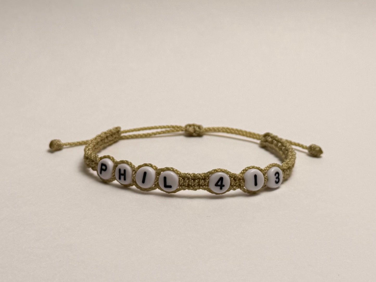 Philippians 4:13 Bracelet Strength in Every Step