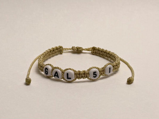 Galatians 5:1 Bracelet Freedom in Christ